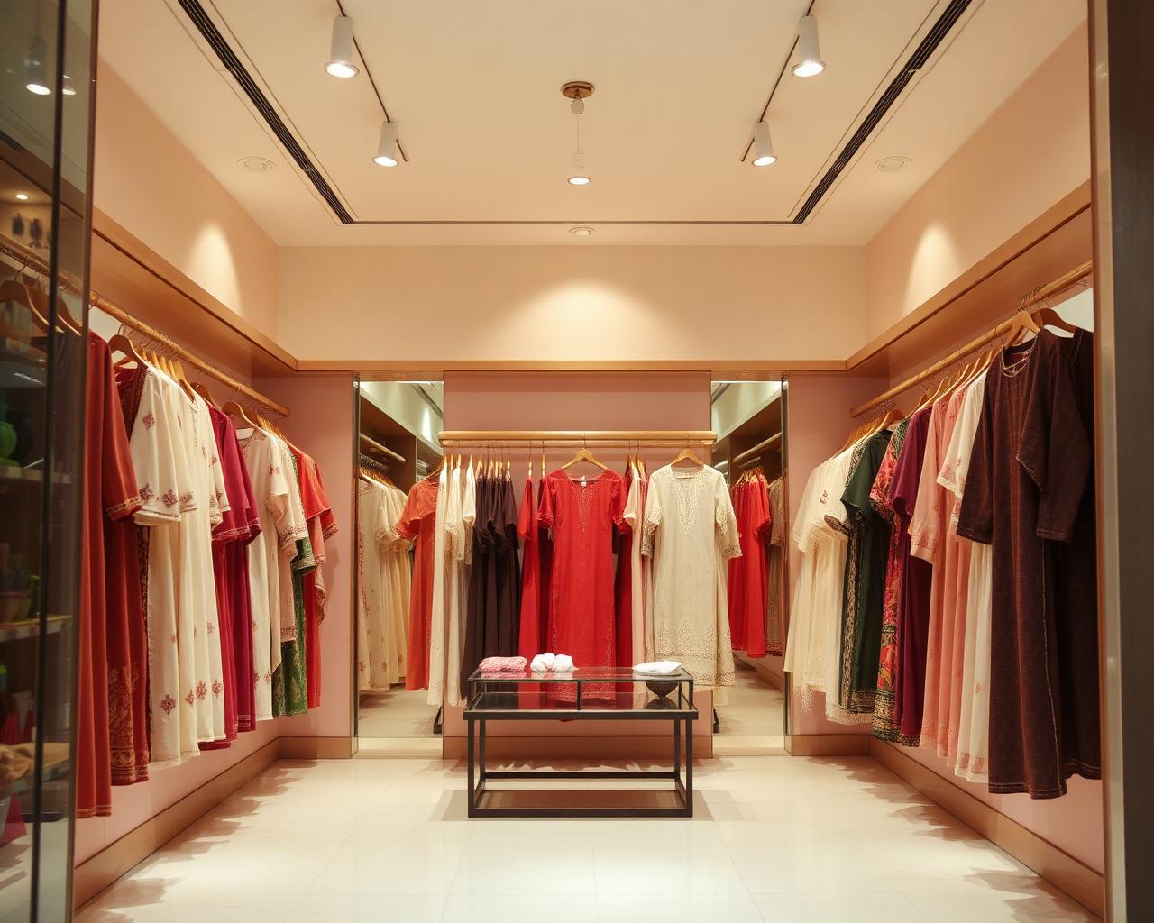 Inside AR Collections boutique, Coimbatore